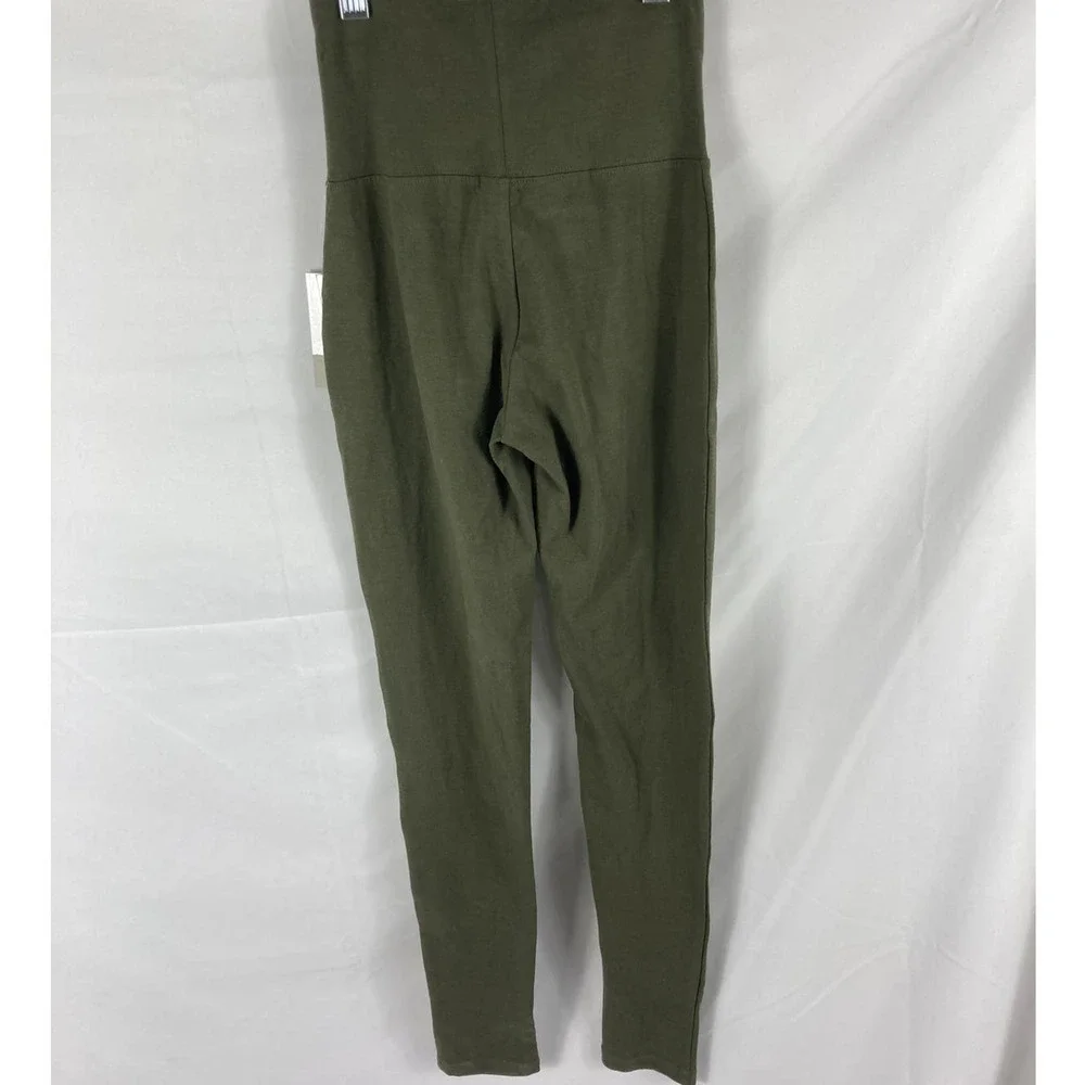 NWT BP High Rise Dark Green Leggings Size XXS